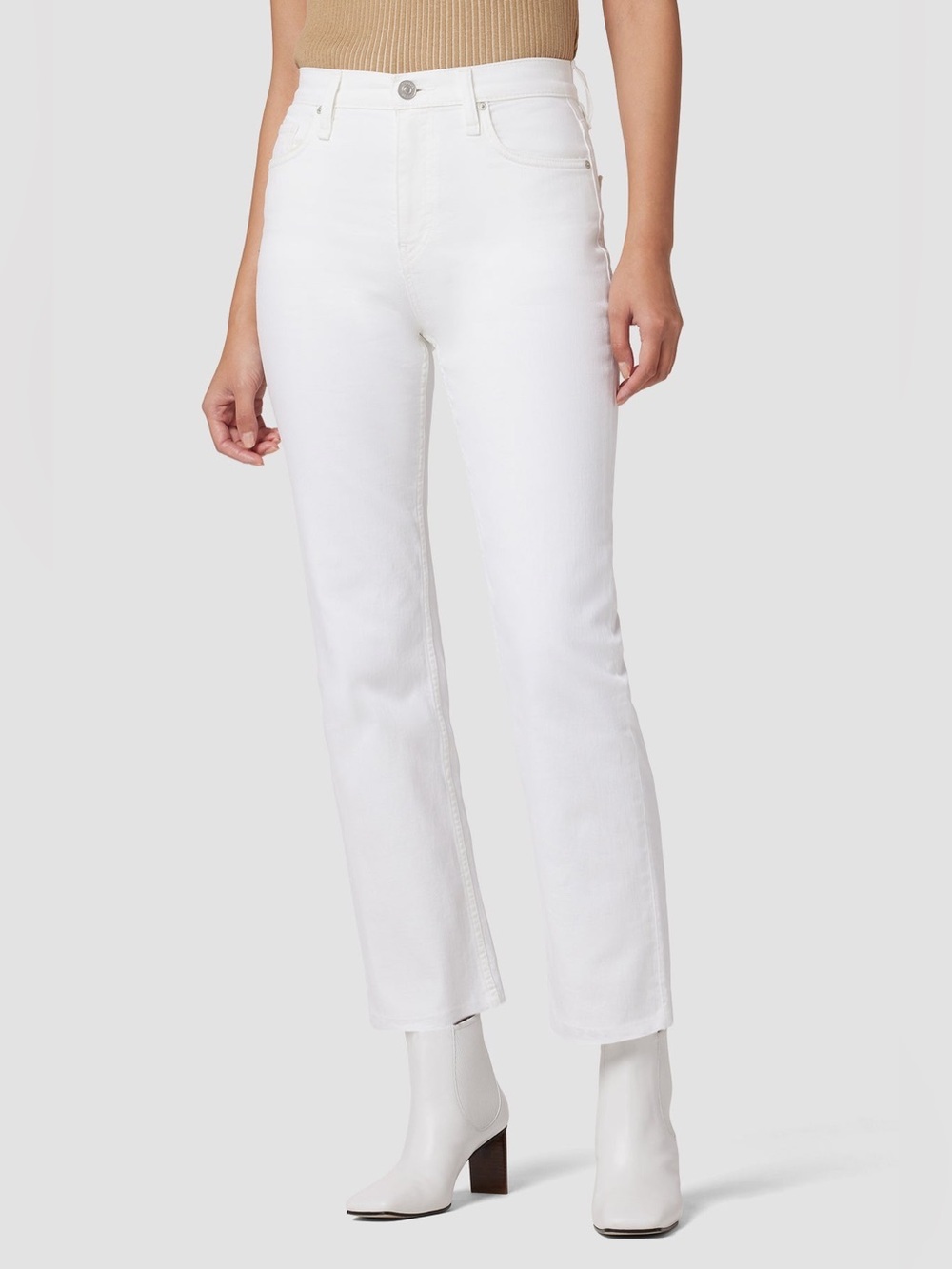 HUDSON Remi High-Rise Straight Ankle Jeans
NWT | White | Size 27 | MSRP $195